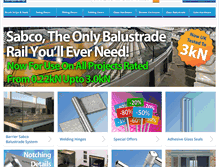 Tablet Screenshot of barrier-components.co.uk